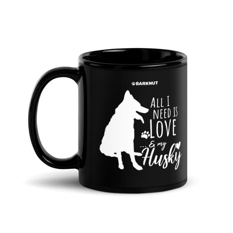 Load image into Gallery viewer, All I Need Is Love And My Husky Mug
