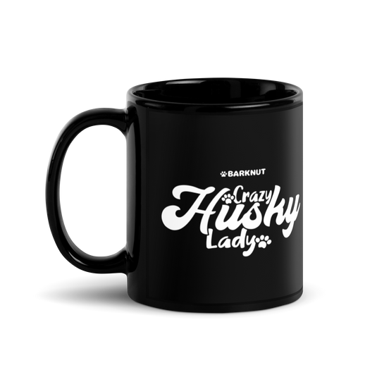 Crazy Husky Lady Mug