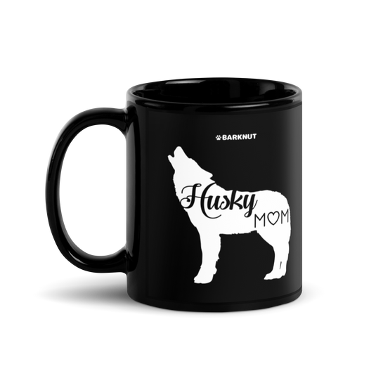 Husky Mom Silhouette Mug