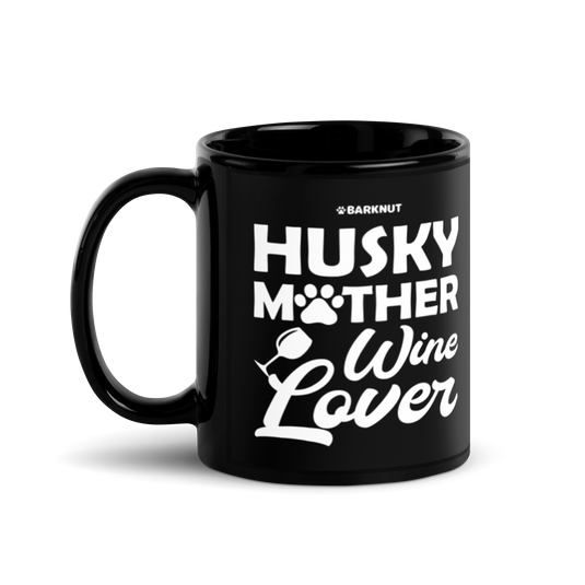 Husky Mother Wine Lover Mug