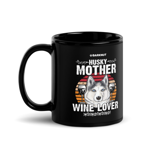 Husky Mother Wine Lover Colors Mug