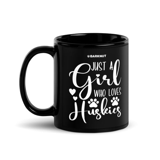 Just A Girl Who Loves Huskies Mug