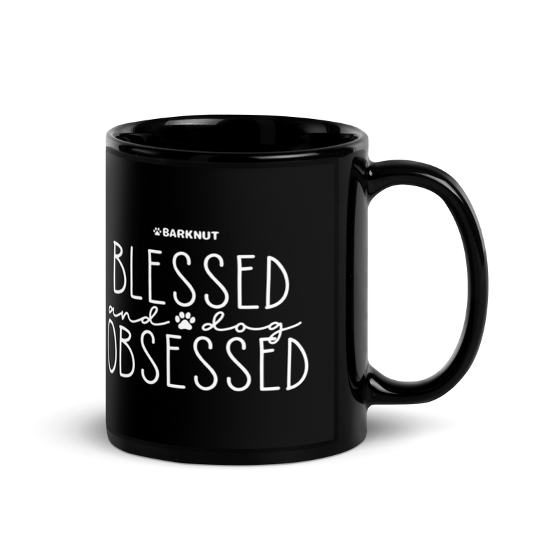 Load image into Gallery viewer, Blessed and Dog Obsessed Mug
