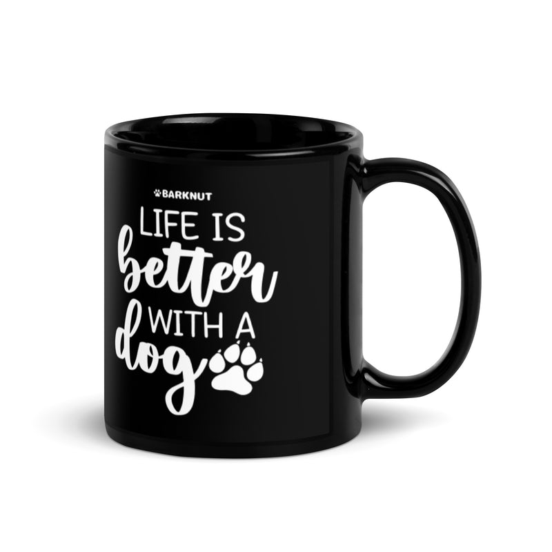 Load image into Gallery viewer, Life Is Better With A Dog Icon Mug
