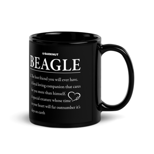 Funny Beagle Definitions Mug