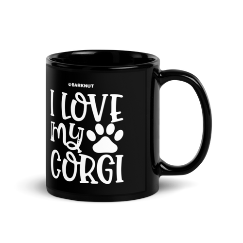 I Love My Corgi Mug