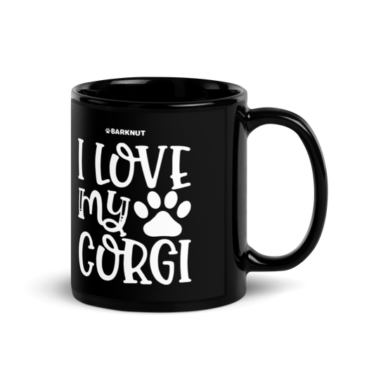 I Love My Corgi Mug