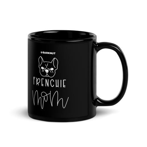 Frenchie Mom Cursive Mug