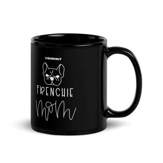 Frenchie Mom Cursive Mug