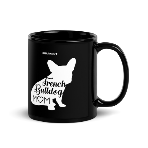 French Bulldog Mom Silhouette Mug