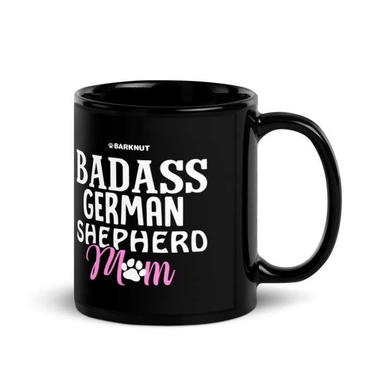 Load image into Gallery viewer, Badass German Shepherd Mom Mug
