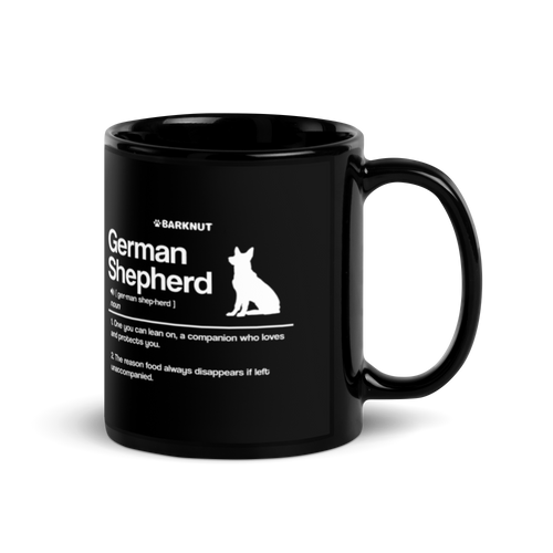 German Shepherd Definition Mug