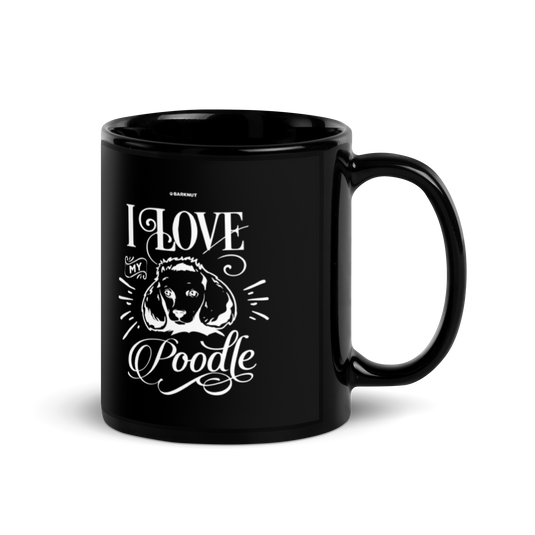 Love My Poodle Mug