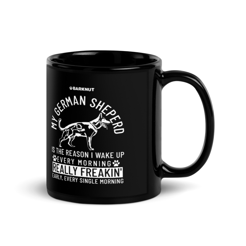 Load image into Gallery viewer, German Shepherd Wake Up Early Mug
