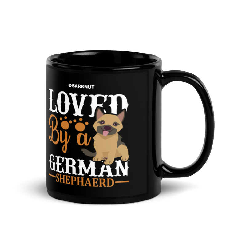 Load image into Gallery viewer, Loved By German Shepherd Mug
