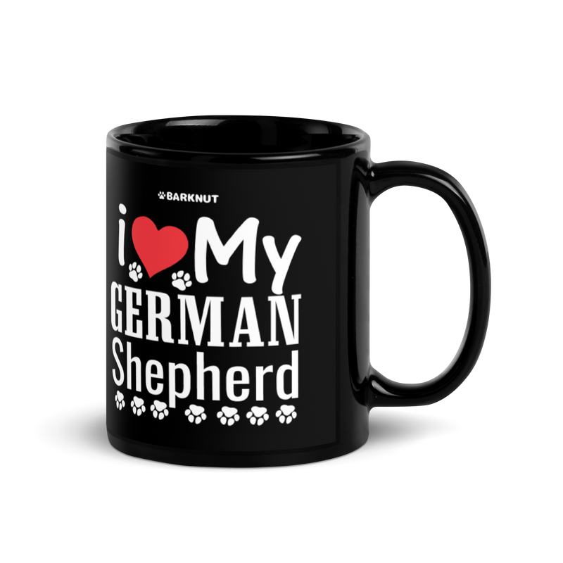 Load image into Gallery viewer, I Love My German Shepherd Mug
