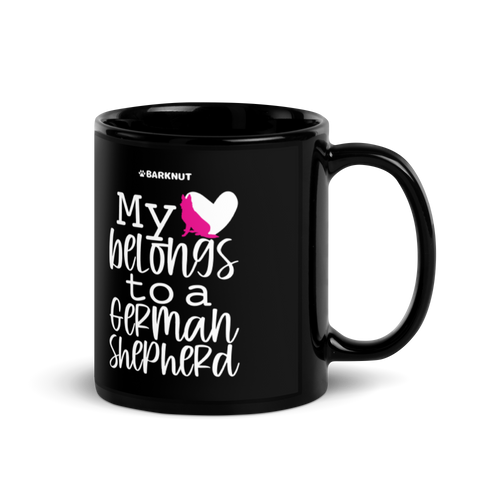 My Heart Belongs to A German Shepherd Mug