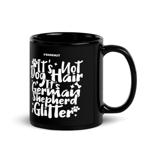 German Shepherd Glitter Mug