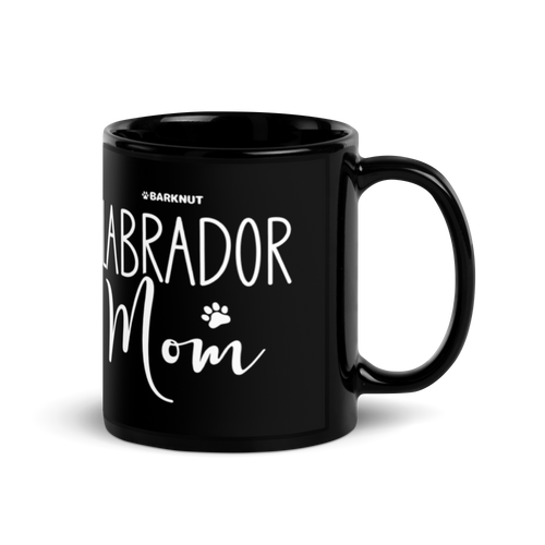 Labrador Mom Paw Print Mug