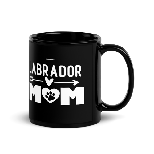 Labrador Mom Heart Mug