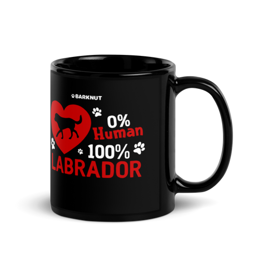 0 Percent Human 100 Percent Labrador Mug