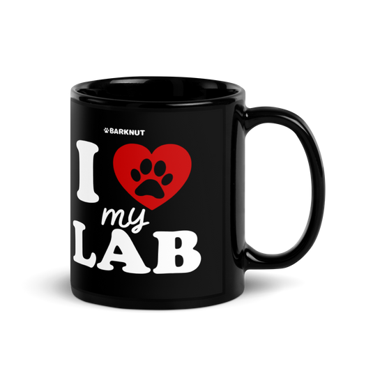 I Heart My Lab Mug