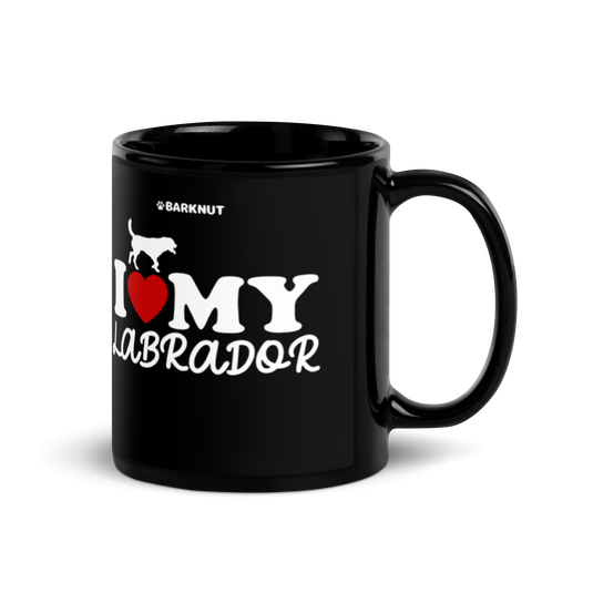 I Heart My Labrador Mug