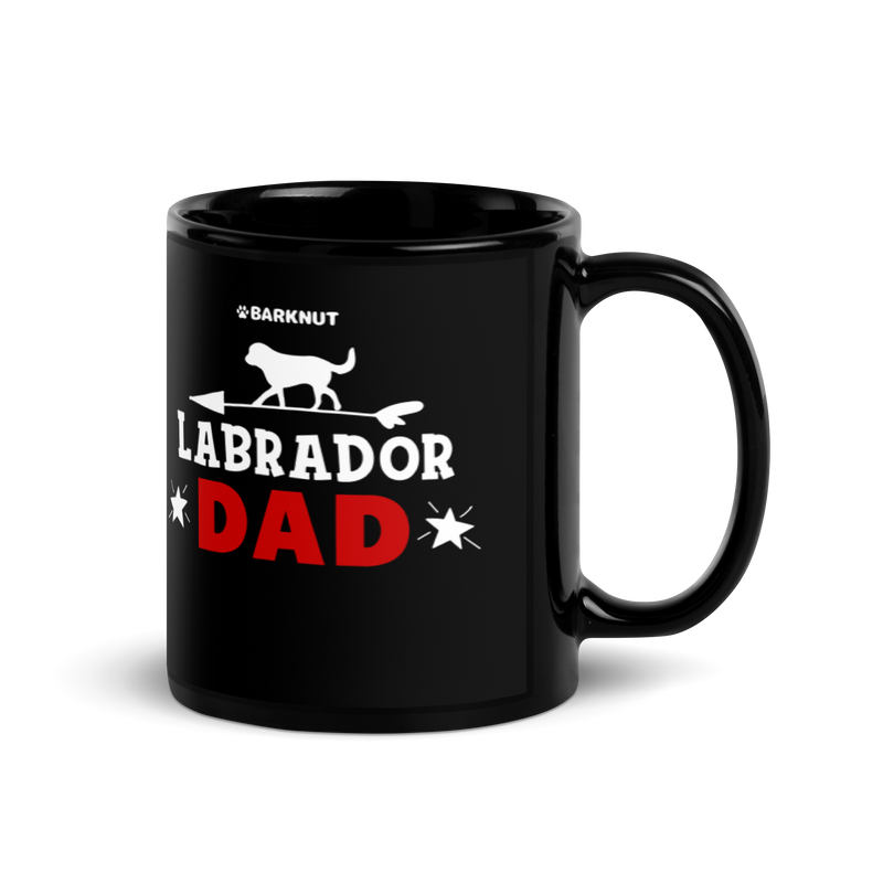 Load image into Gallery viewer, Labrador Dad Red Mug
