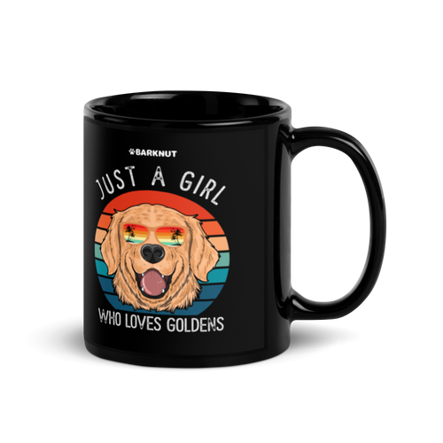 Just A Girl Who Loves Goldens Mug