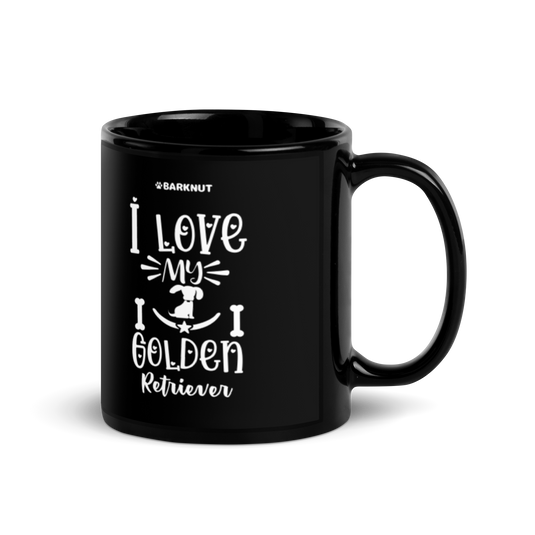 I Love My Golden Retriever Mug