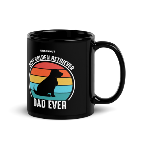 Best Golden Retriever Dad Ever Mug