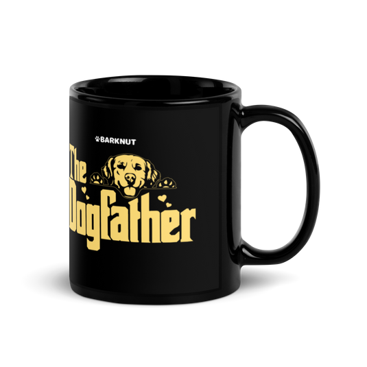 The Dogfather Golden Retriever Mug