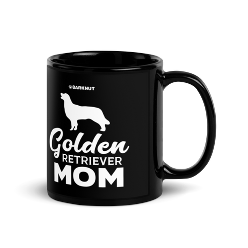 Golden Retriever Mom Silhouette Mug