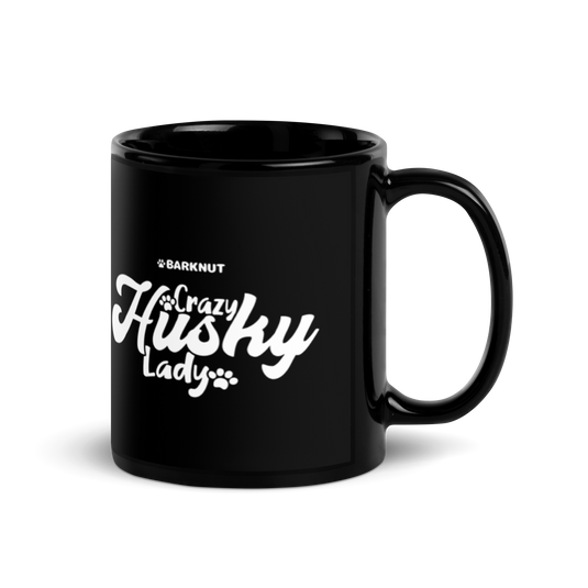 Crazy Husky Lady Mug