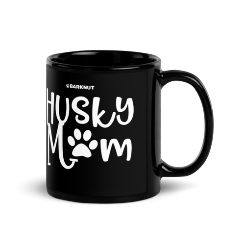 Husky Mom Paw Print Mug