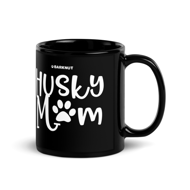 Load image into Gallery viewer, Husky Mom Paw Print Mug
