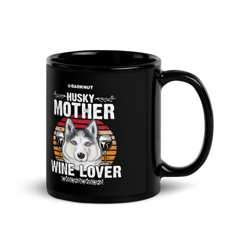 Husky Mother Wine Lover Colors Mug