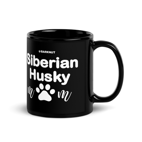 Siberian Husky Mom Paw Mug