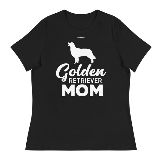 Golden Retriever Mom Silhouette Shirt (Women's)